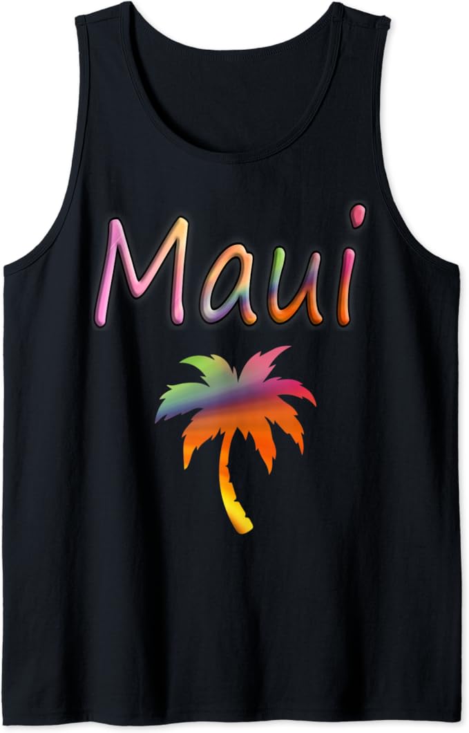 Maui Hawaiian Tank Top Clothing